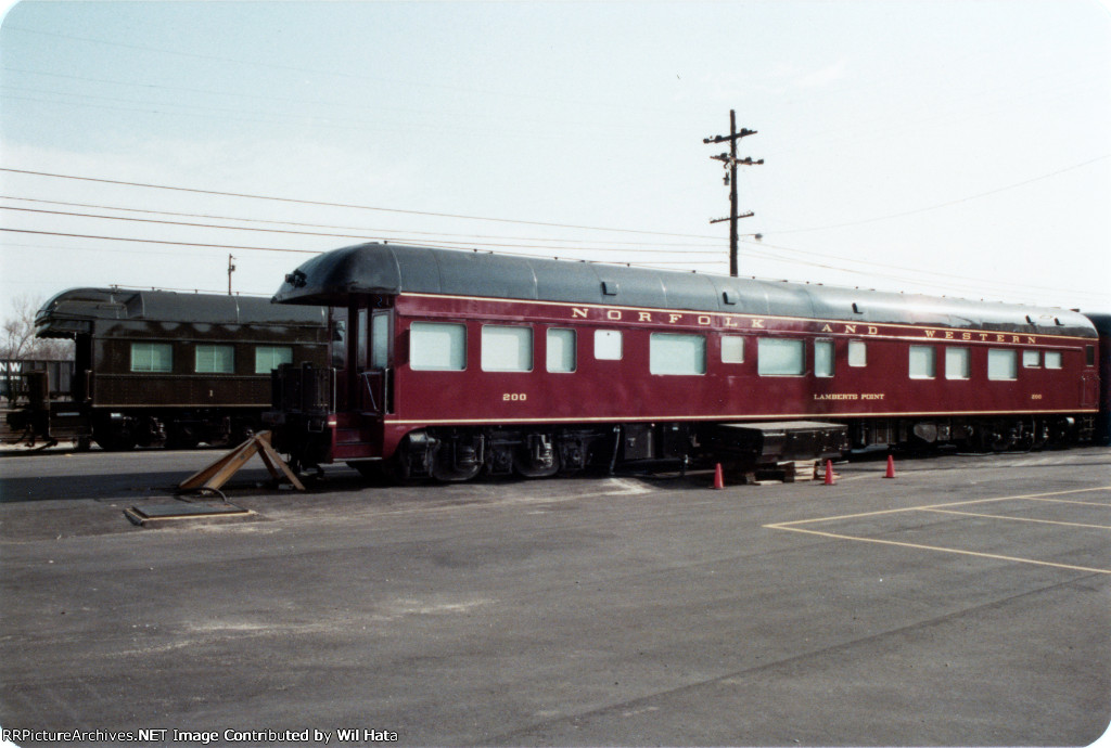 N&W Business Car 200 "Lamberts Point"